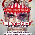 Reviews – “Awesome Alan Antidote” – Beyond “The Big Top” – Sunday 28th August – Full Size Review