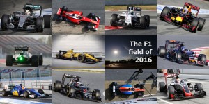 Formula One - 2016 - The Cars